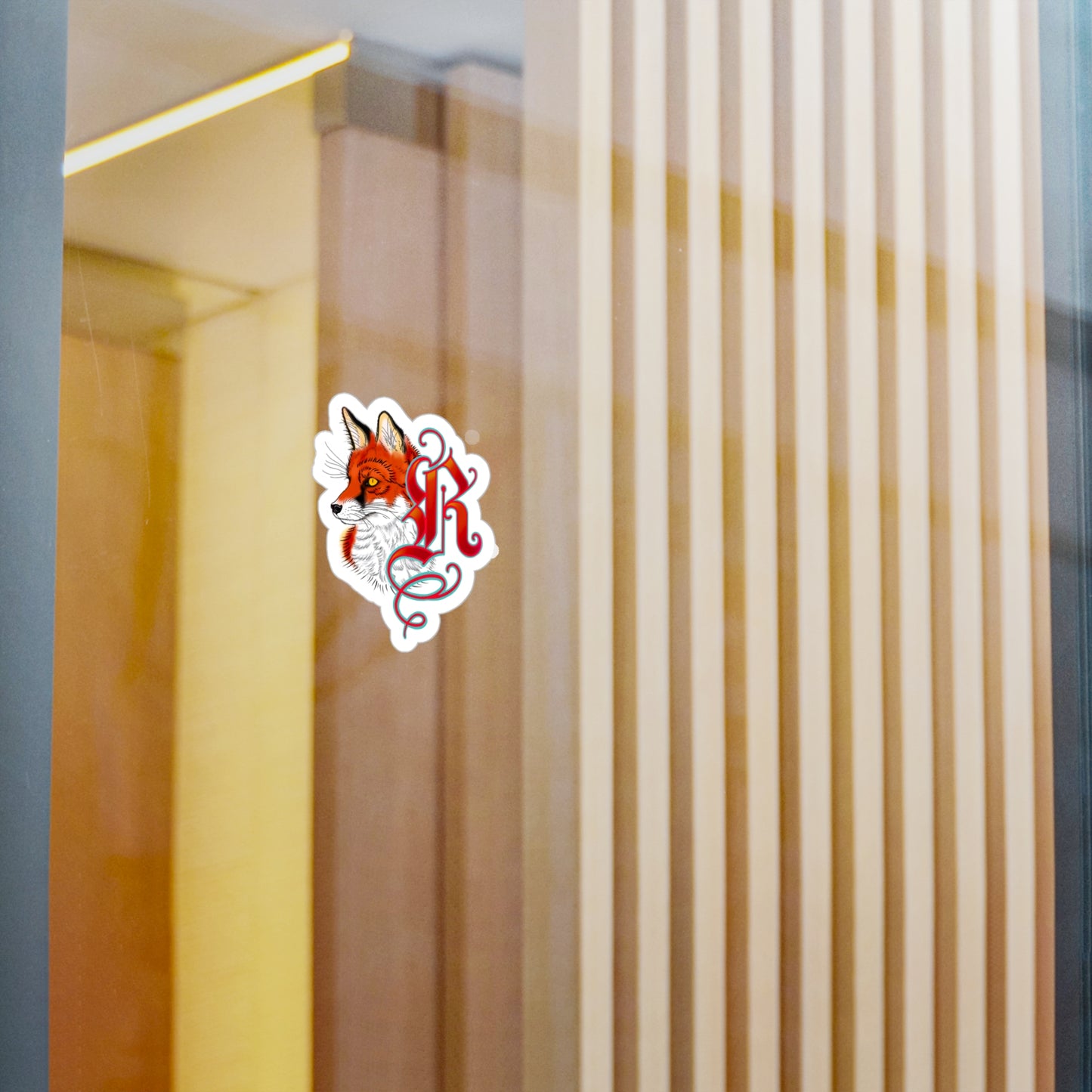 Lil Red Fox Vinyl Sticker