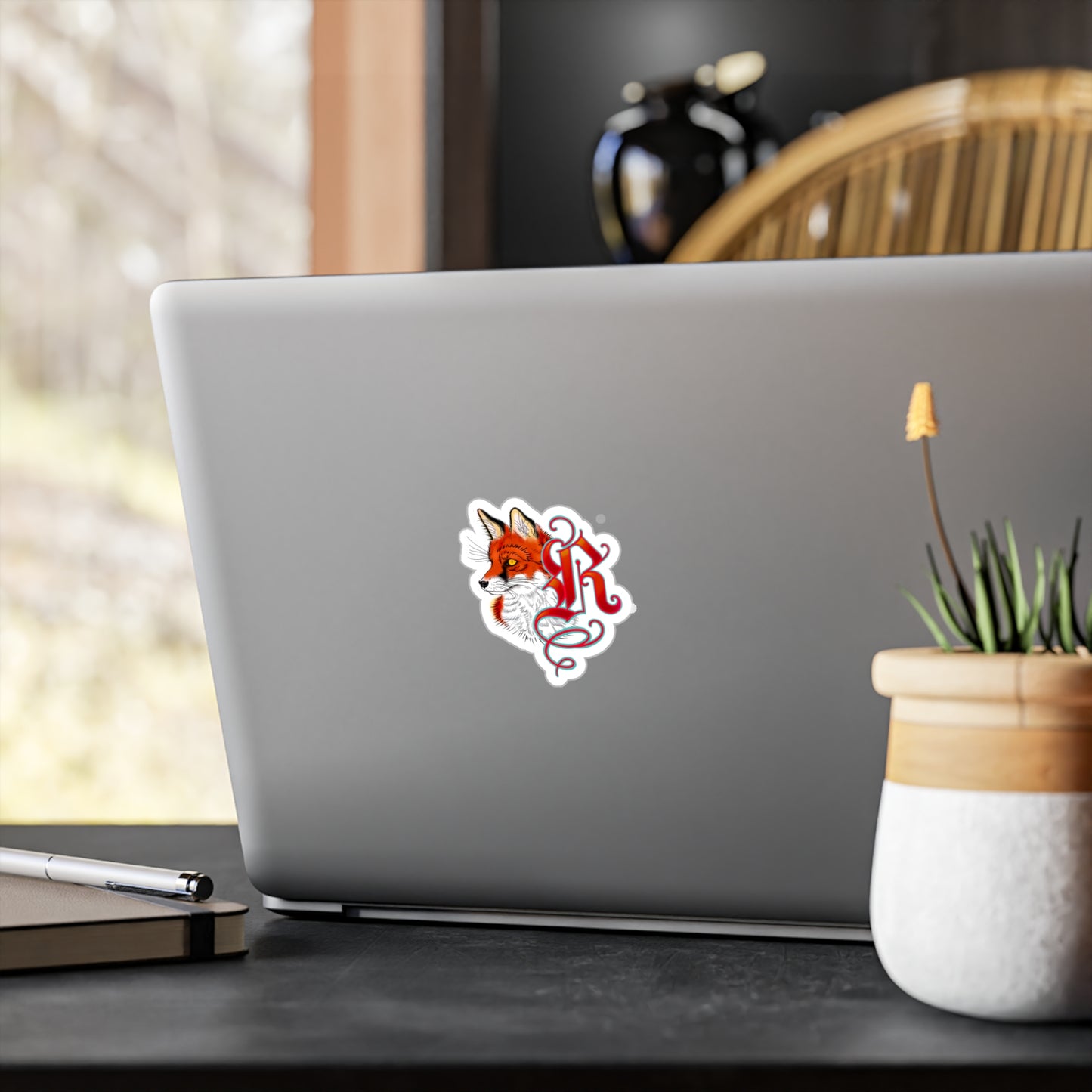 Lil Red Fox Vinyl Sticker