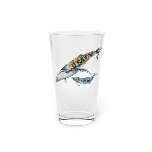 Aquatic Pint Glass, 16oz