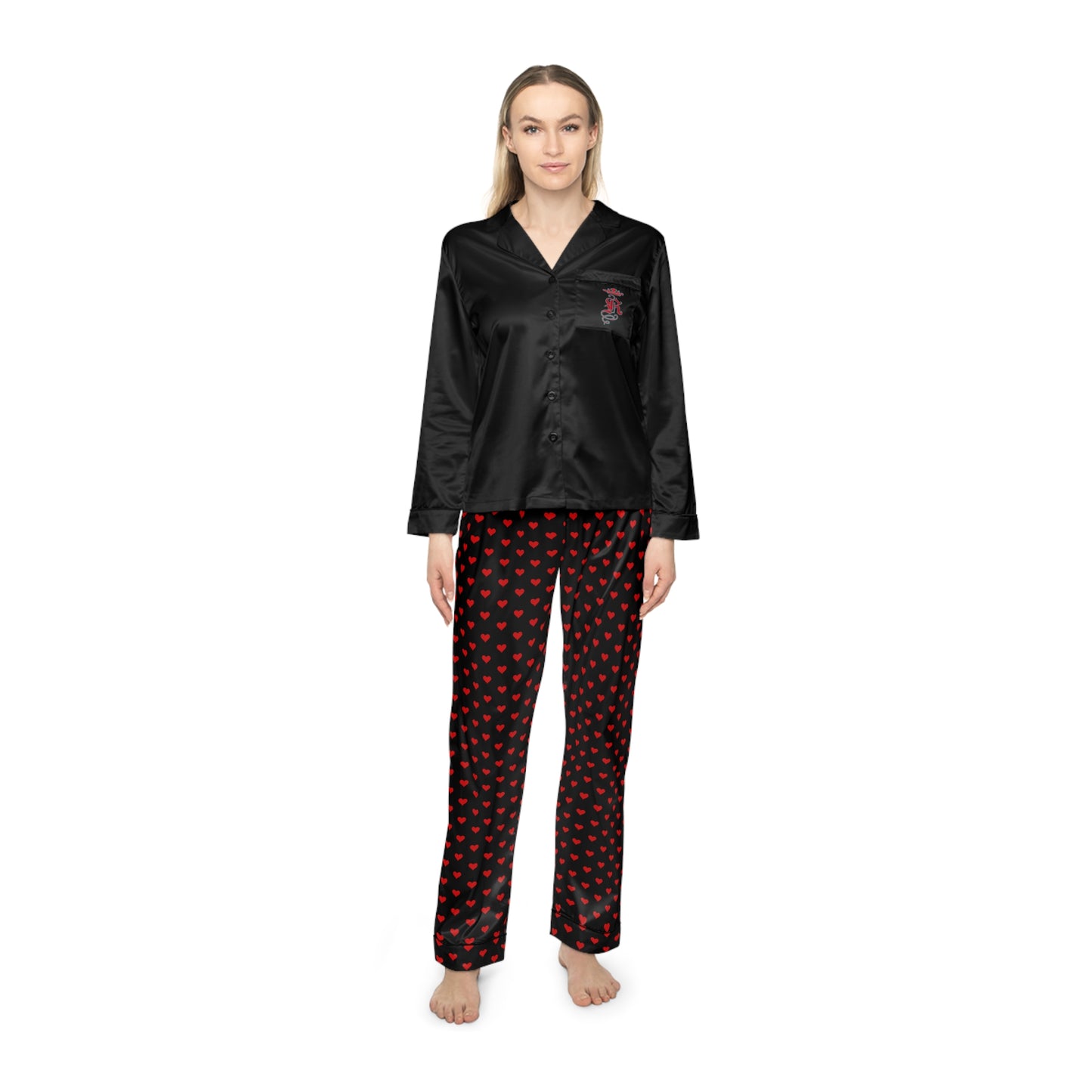 Lil' Red's Women's Satin Pajamas