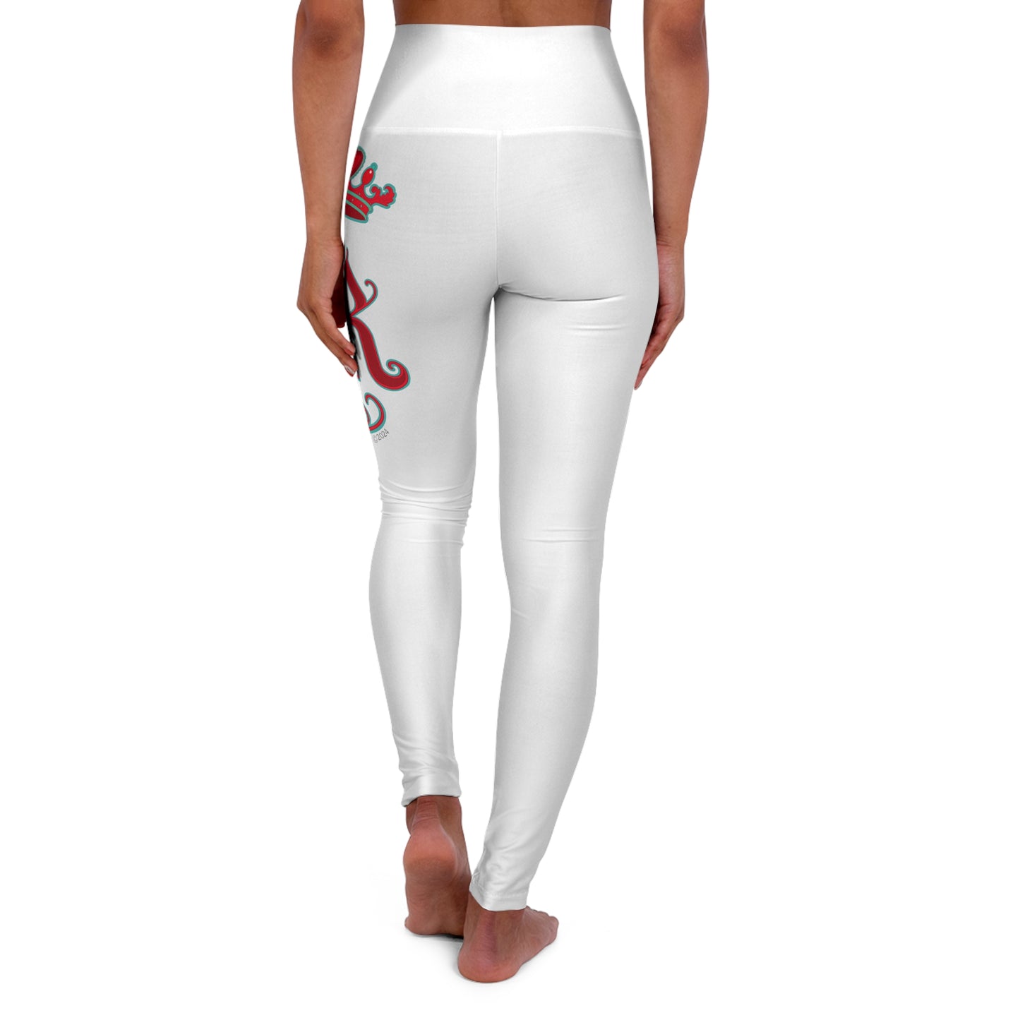 Lil' Red's Crown High Waisted Yoga Leggings