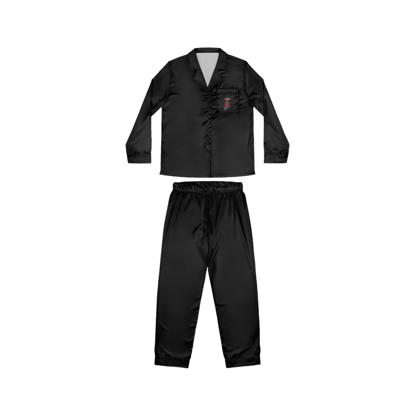 Women's Satin Pajamas (AOP)