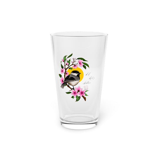 Chickadee Pint Glass - 16oz